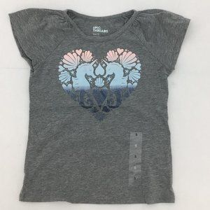 Epic Threads | Girl's T-shirt | Grey | Seahorses